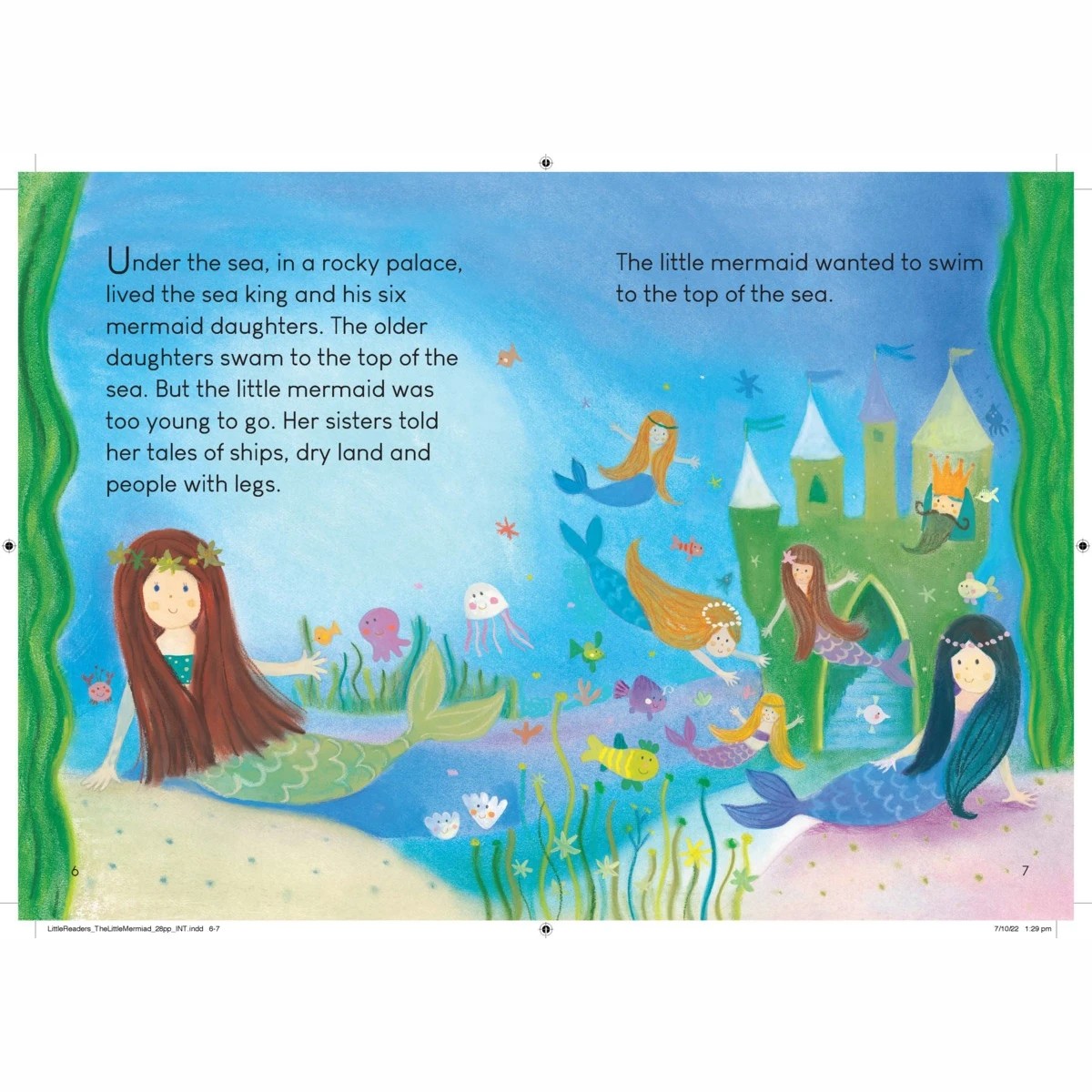 Little Readers: The Little Mermaid - Dubravka Kolanovic | Target Australia