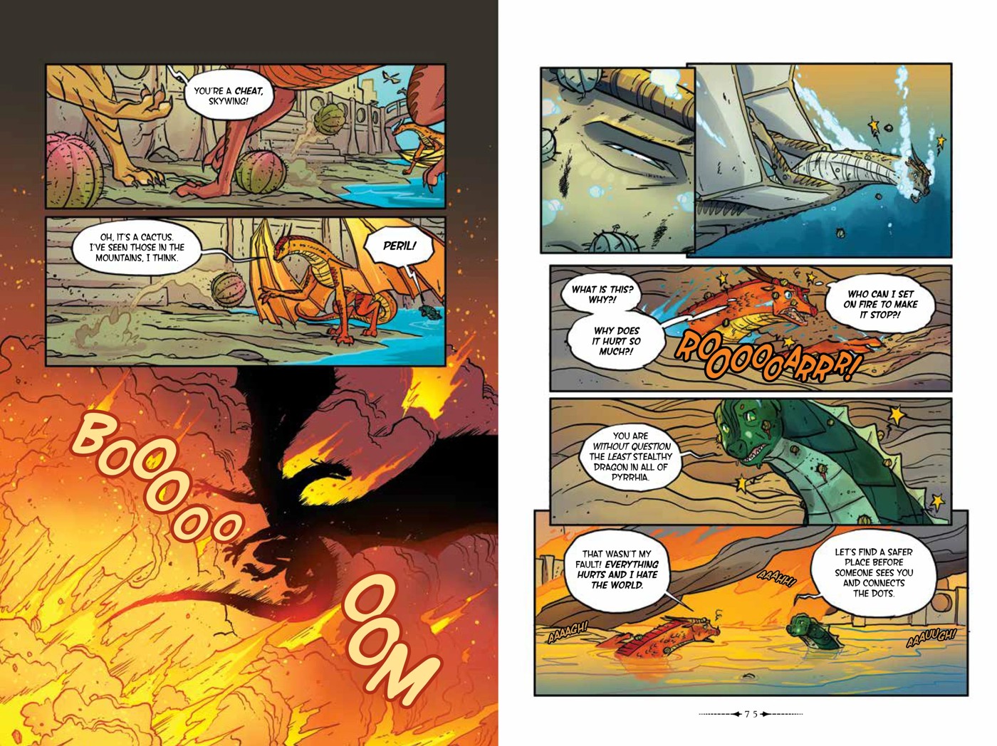Wings of Fire: The Graphic Novel The First Nine Books by Tui T Sutherland - Book 2 of 2