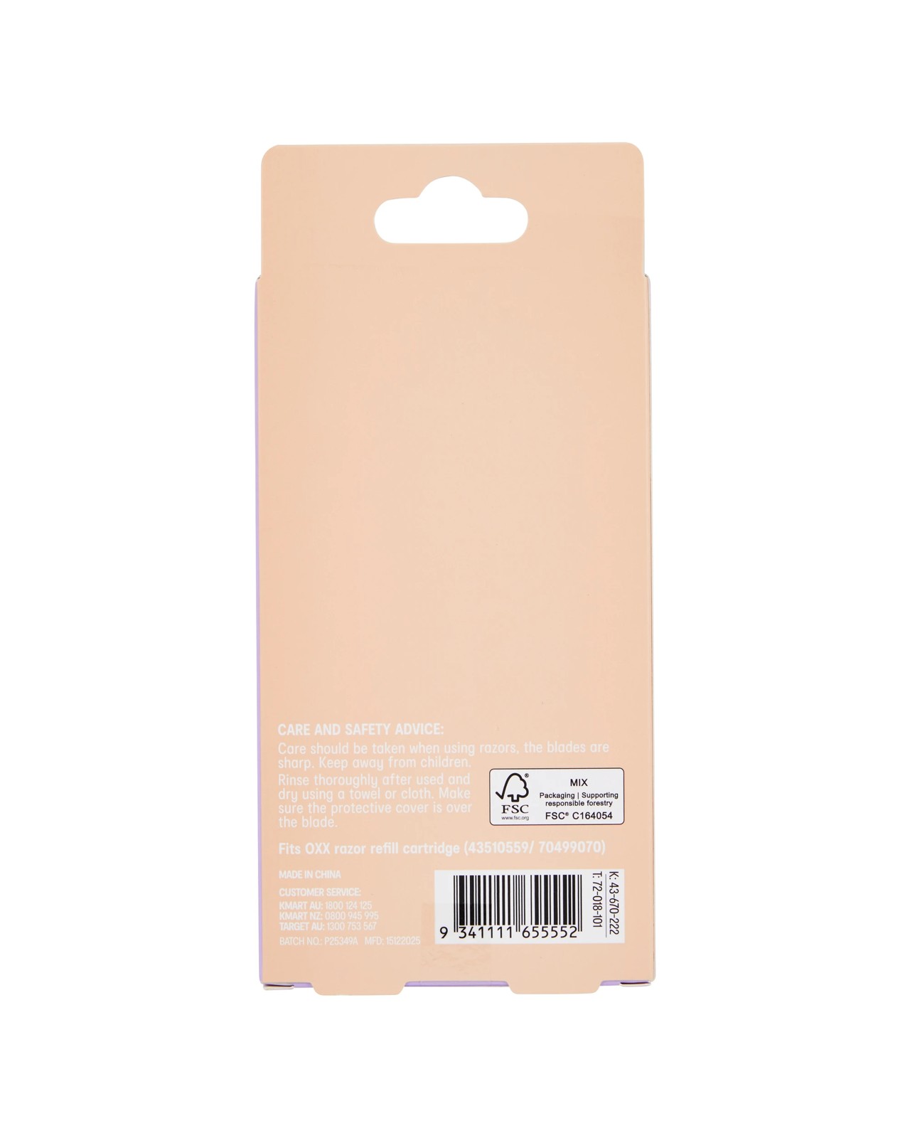 OXX Bodycare Smooth Travel Razor 6 of 6