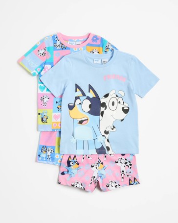 Bluey Cotton Pyjama Set - 2 Pack