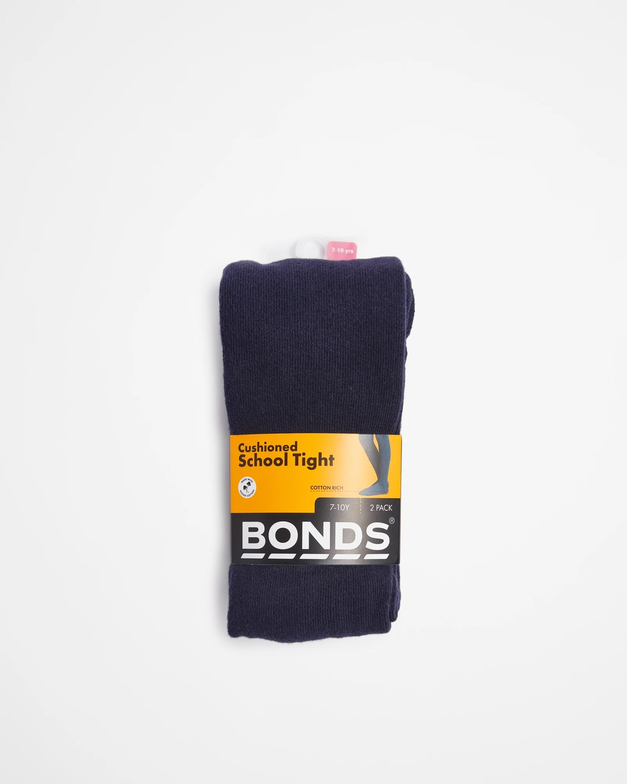 Bonds Cushioned School Tights 2 Pack Navy Target Australia