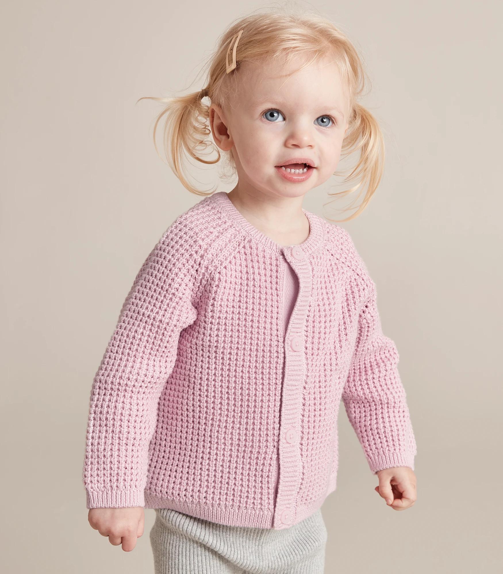 Baby girl peach on sale cardigan