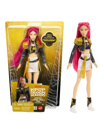 KPop Demon Hunters HUNTR/X Mira - Golden Singing Doll