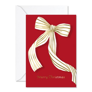 Hallmark Christmas Card - Bow