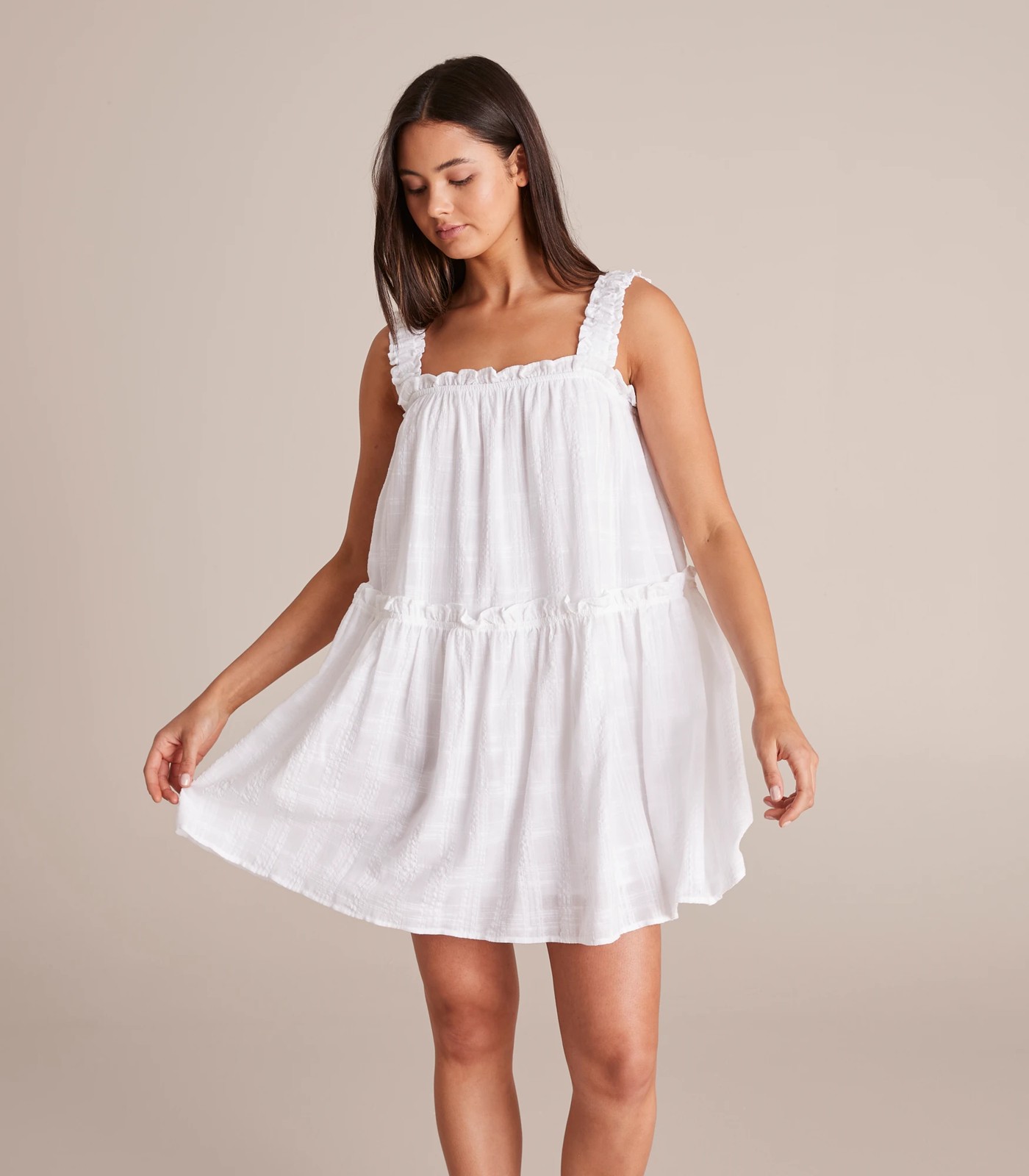 Lily Loves Gathered Strap Mini Dress 3 of 6