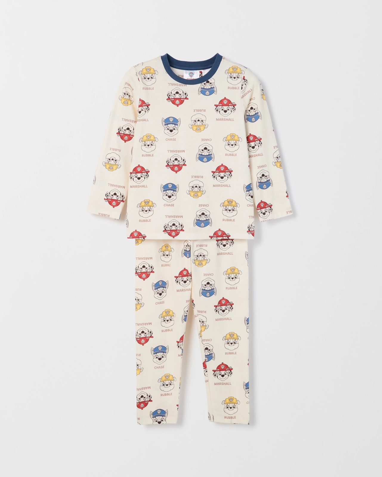 Paw Patrol Australian Cotton 2 Pack Younger Boys Knit Pyjama Set 3 of 5