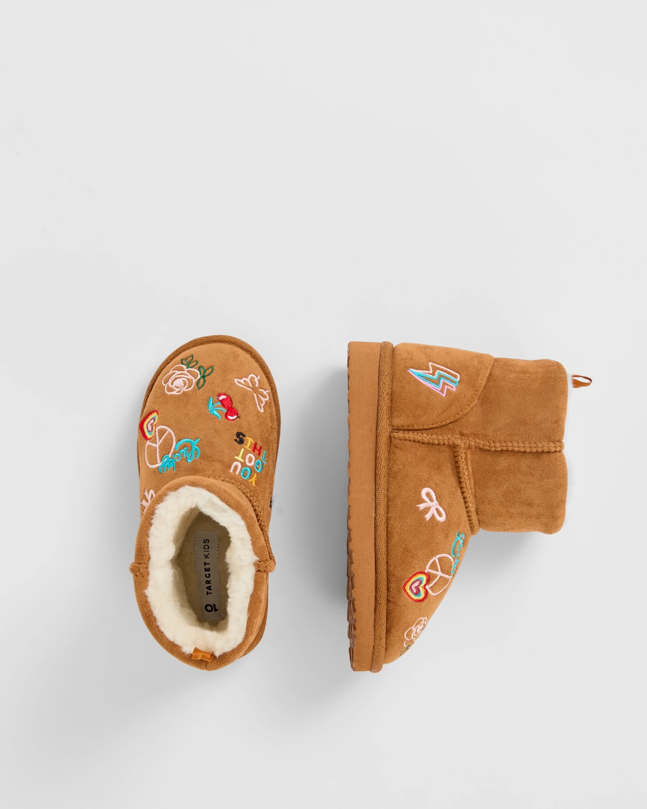 Embroidered Novelty Slipper Boots 3 of 3