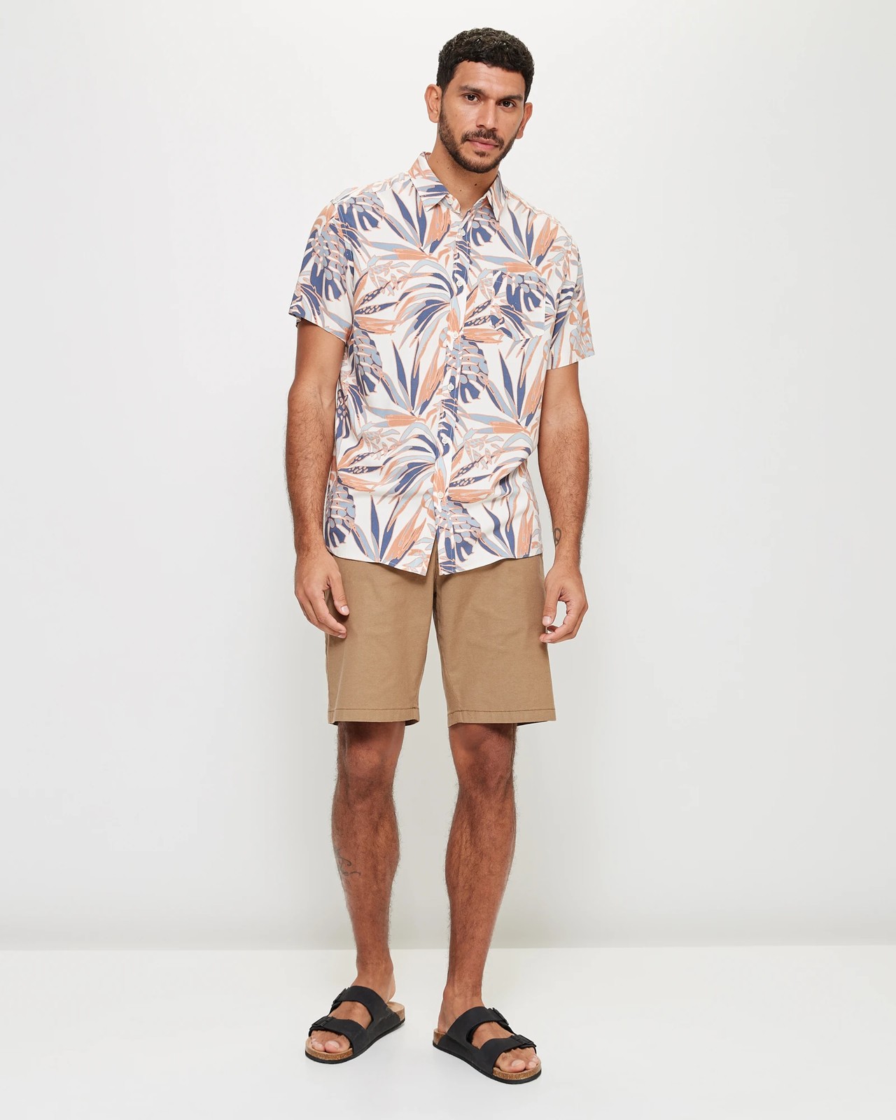 Floral Viscose Short Sleeve Shirt 2 of 5