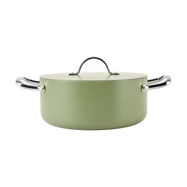 24cm Ceramic Non-Stick Casserole - Anko