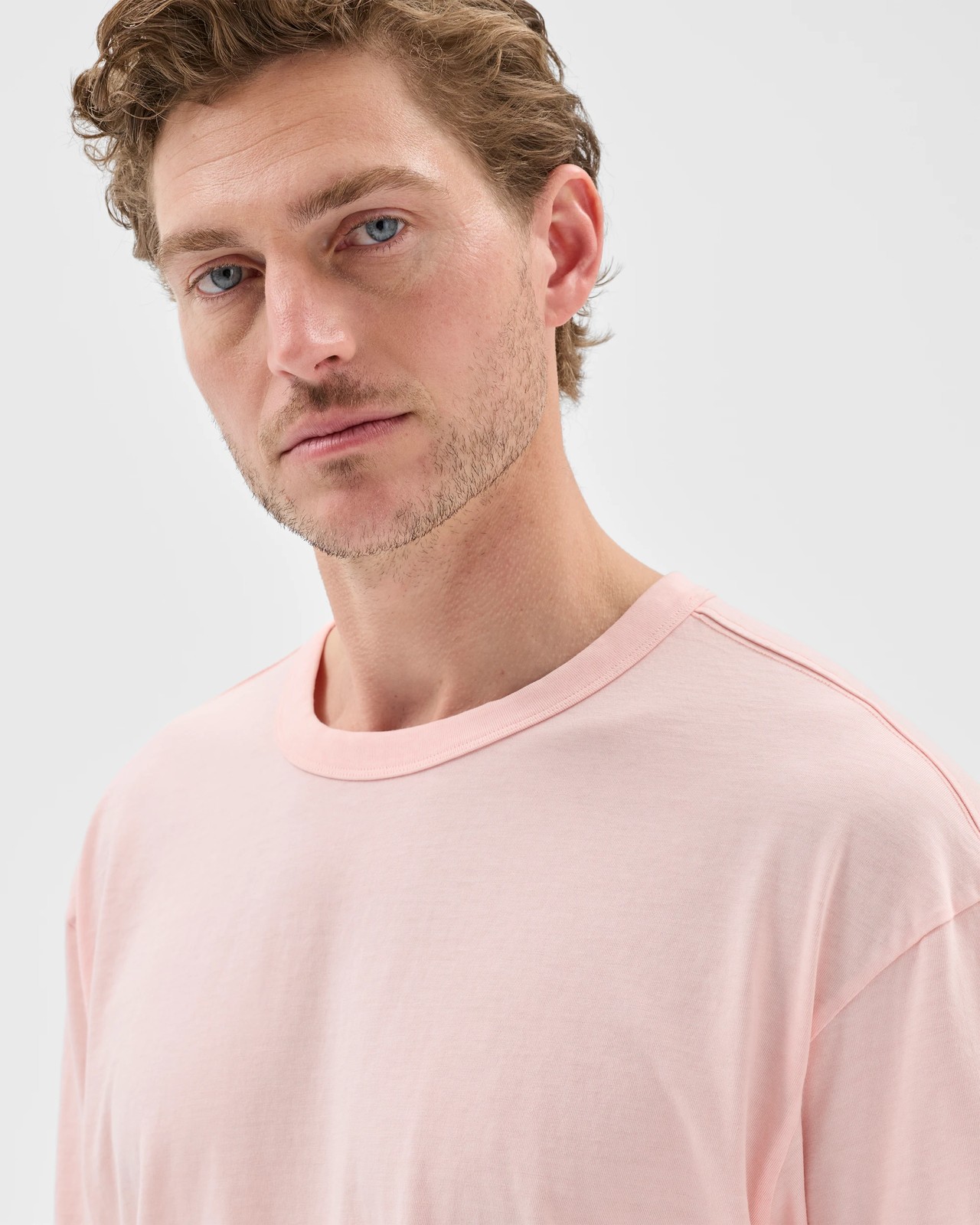 Australian Cotton T-Shirt  - Pink 3 of 6