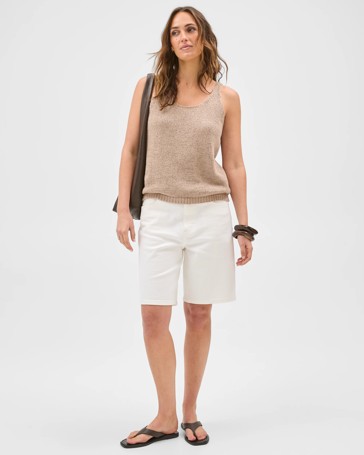 Boy Bermuda Denim Shorts