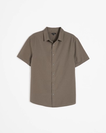 Australian Cotton Seersucker Shirt