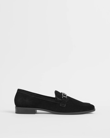 Genuine Suede/Leather Loafer - Crawford