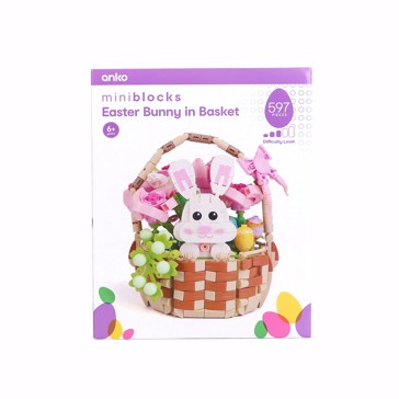 597 Piece Mini Blocks Easter Bunny in Basket - Anko
