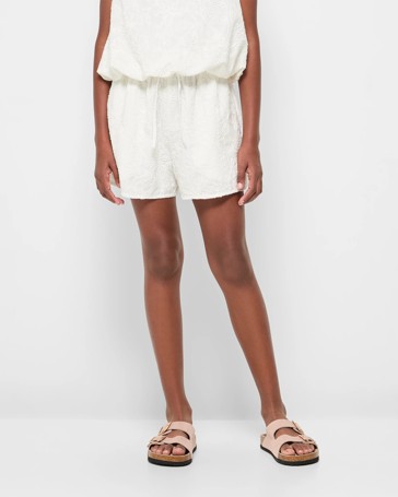 Broderie Shorts