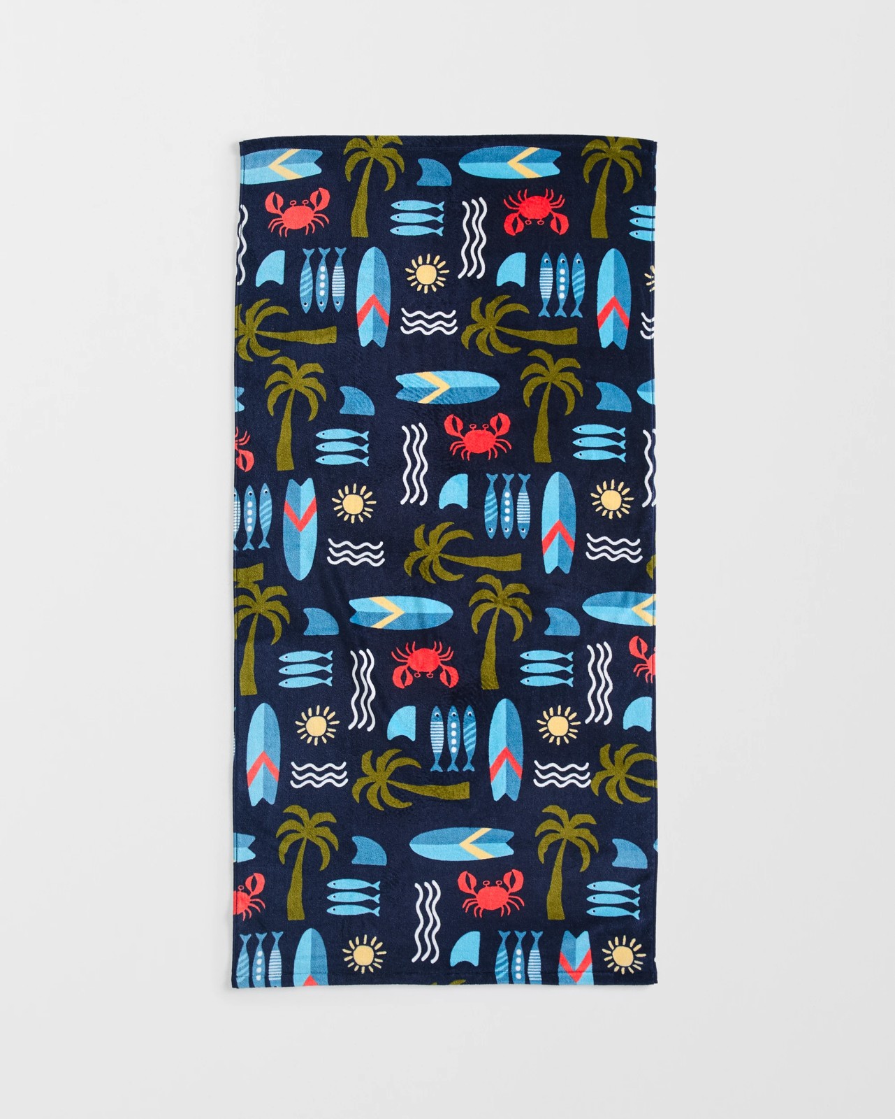Kids Costa Printed Velour Australian Cotton Beach Towel 2 of 2