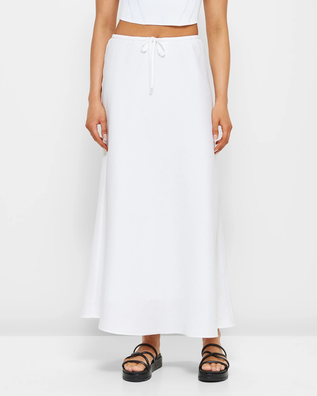 White linen 2025 midi skirt australia