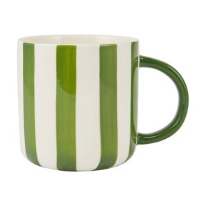 Anko Green Stripe Mug thumbnail 2