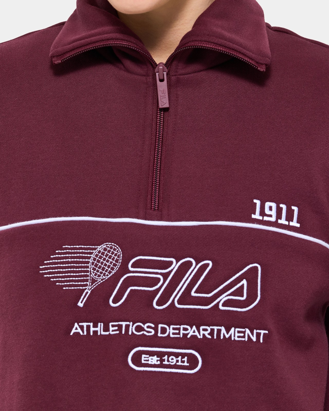 Fila Laila Quarter Zip Fleece Core Jumper 5 of 6