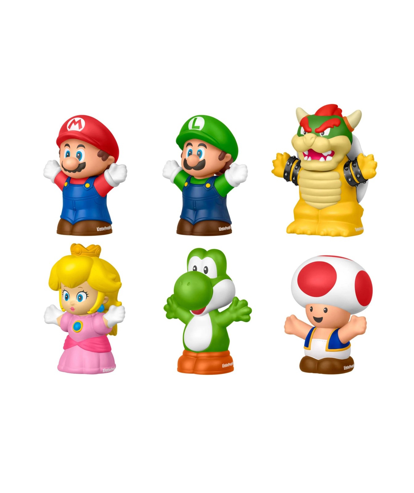 Fisher-Price Little People My Mario Figure 6-Pack Toy Set 4 of 6