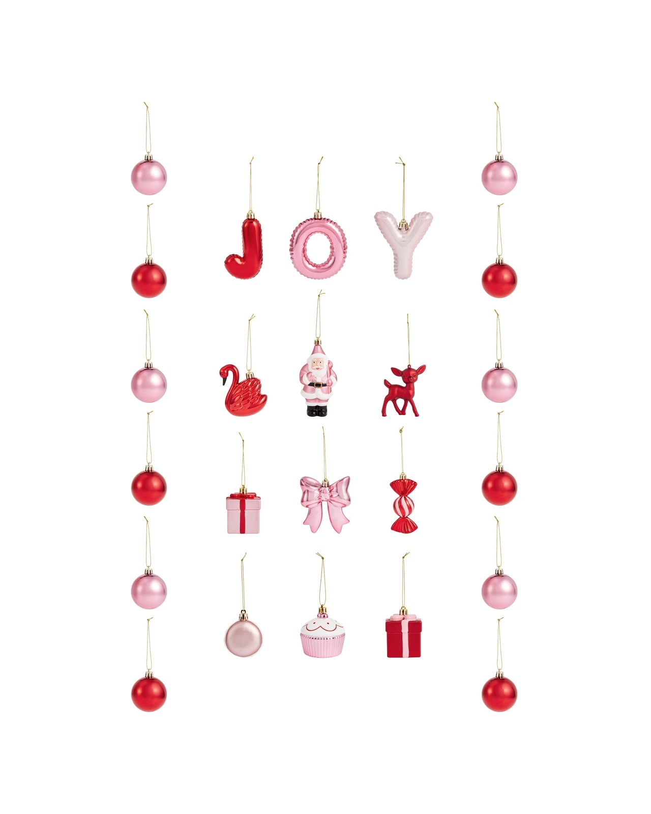 Anko 24 Pack Pink Caddy Decoration Pack 2 of 5