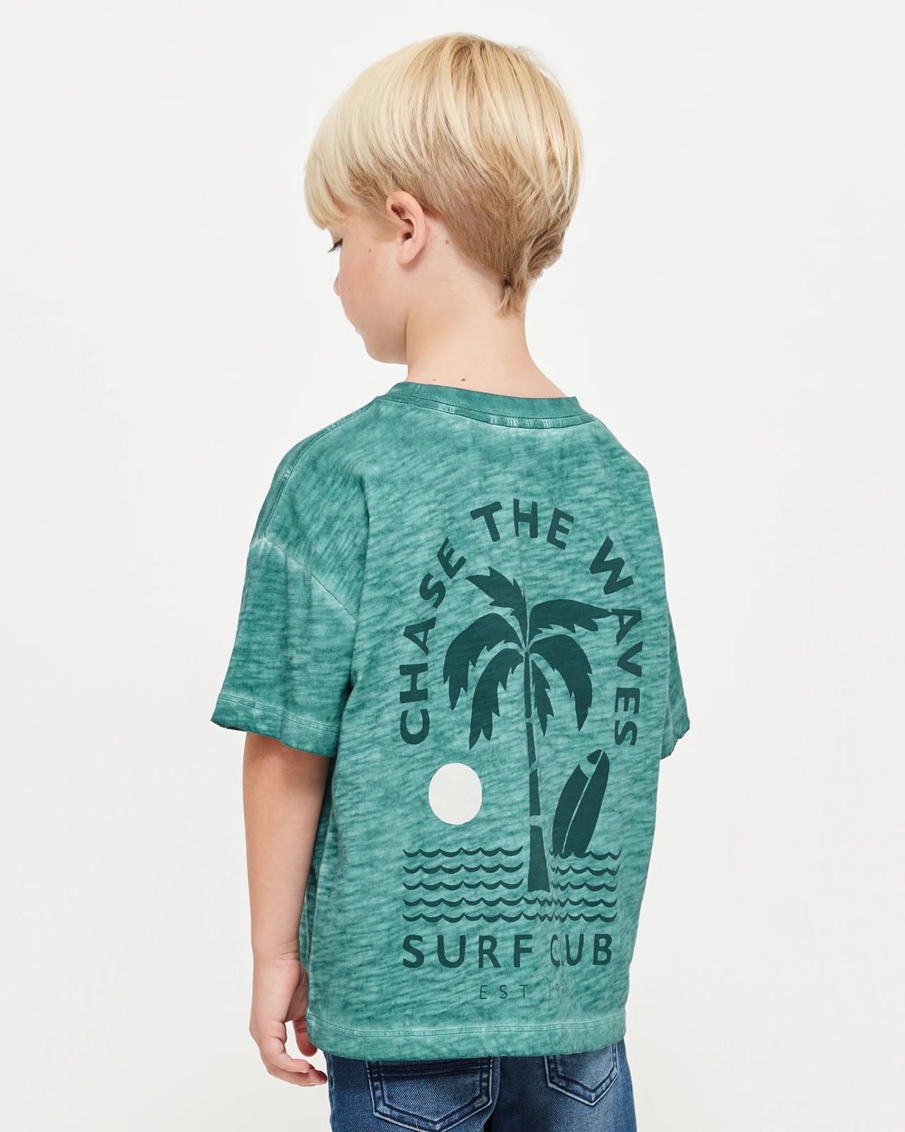 Graphic Waves Print T-shirt | Target Australia