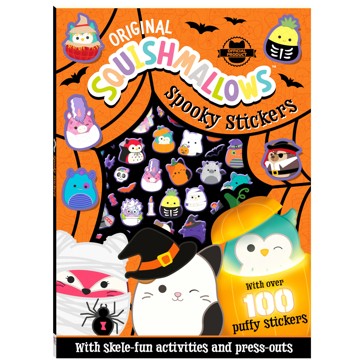 Original Squishmallows Spooky Stickers Book