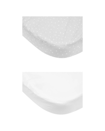 Anko 2 Pack Cotton Fitted Bassinet Sheets