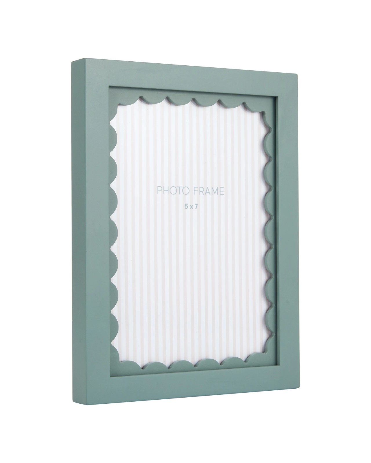 Anko Scallop Photo Frame, 5in. x 7in. - Green 2 of 5