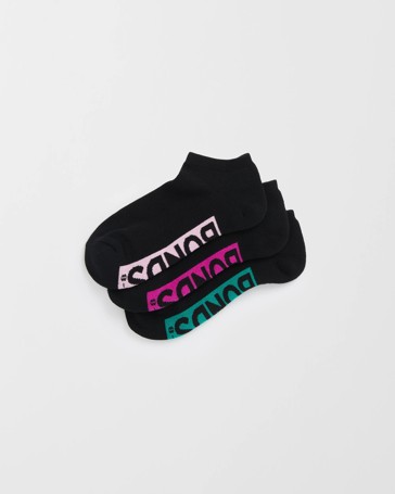 Women's Cotton Blend Cushioned Quarter Crew Socks 3 Pack - Bonds