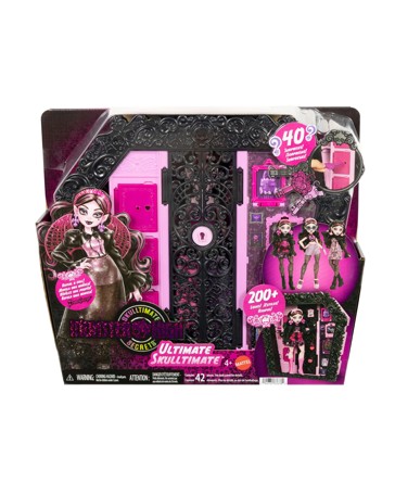42 Piece ?Monster High Skulltimate Secrets Draculaura Doll and Accessories Set