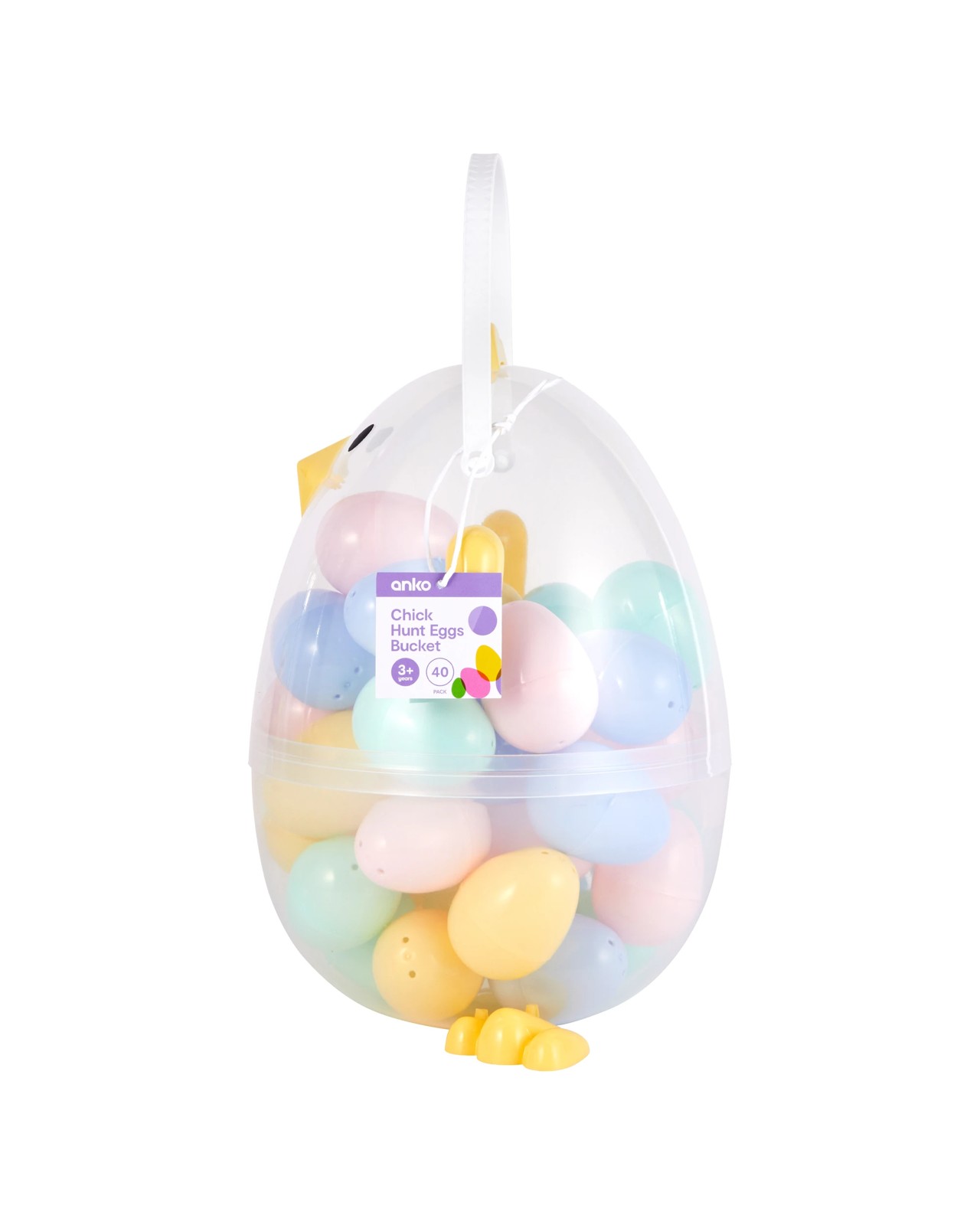 Anko 40 Pack Chick Hunt Eggs Bucket 6 of 6