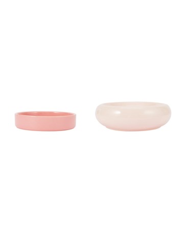 Anko 2 Pack Ceramic Feed Set - Blush