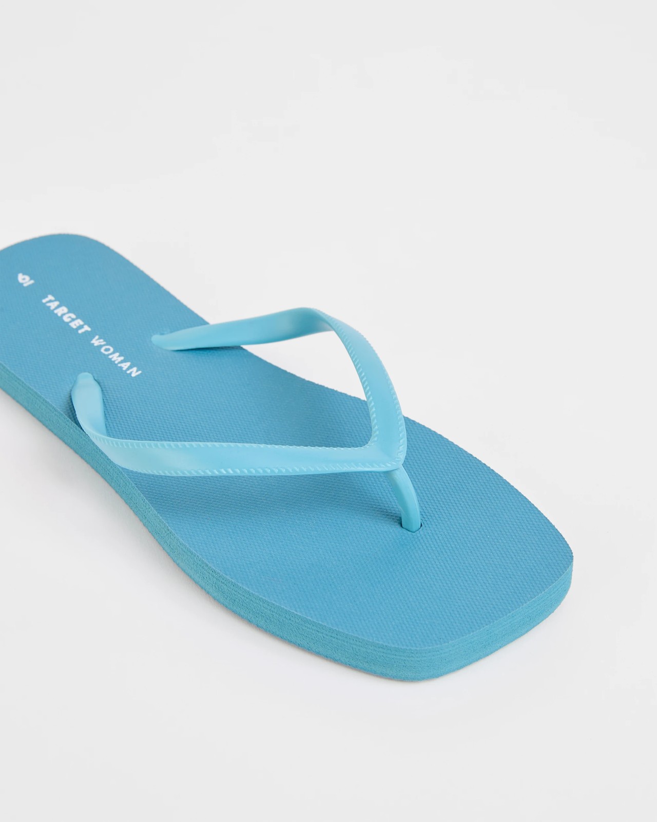 Square Toe Everyday Thongs - Blue 3 of 3