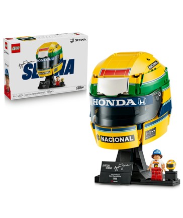 LEGO® Editions Formula 1 Ayrton Senna Helmet 43024