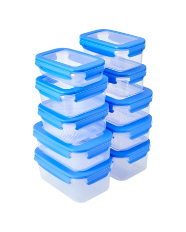 Anko Set of 10 Clip Food Storage Containers