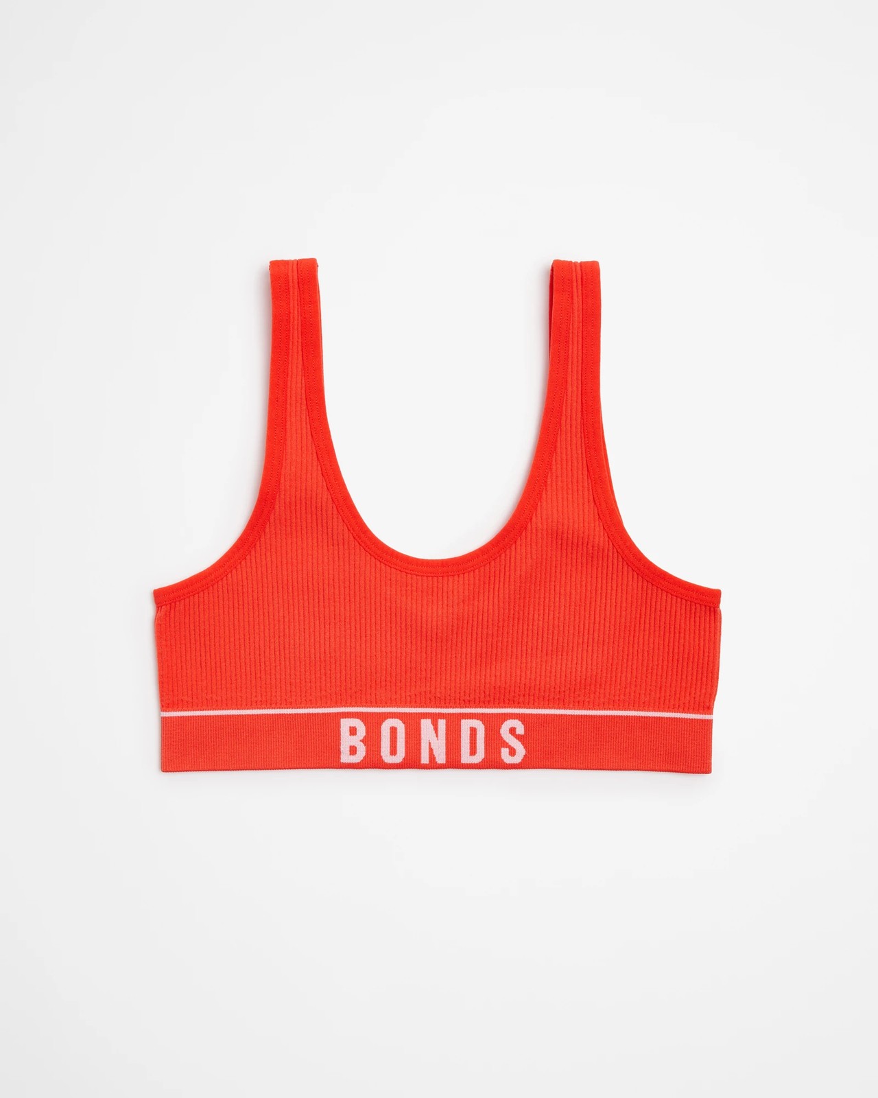 Bonds Women's Comfy Seamless Crop - Red