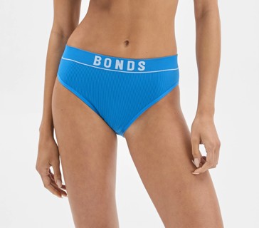 Bonds Retro Rib Hi Leg Bikini Briefs