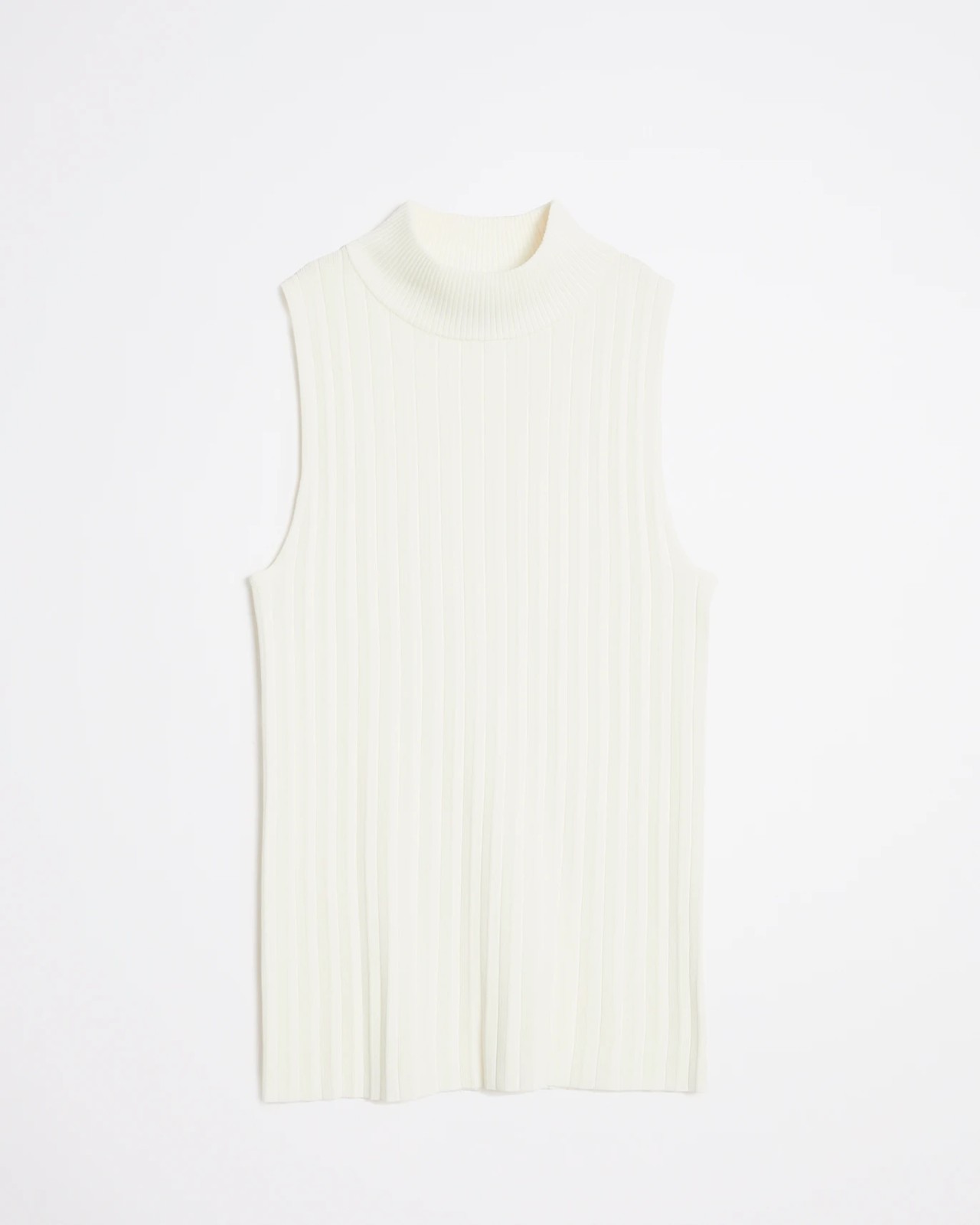 Mock Neck Rib Knit Top - Preview 5 of 6