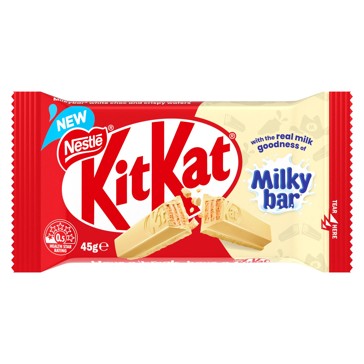 Nestle KitKat Milkybar White Chocolate 45g