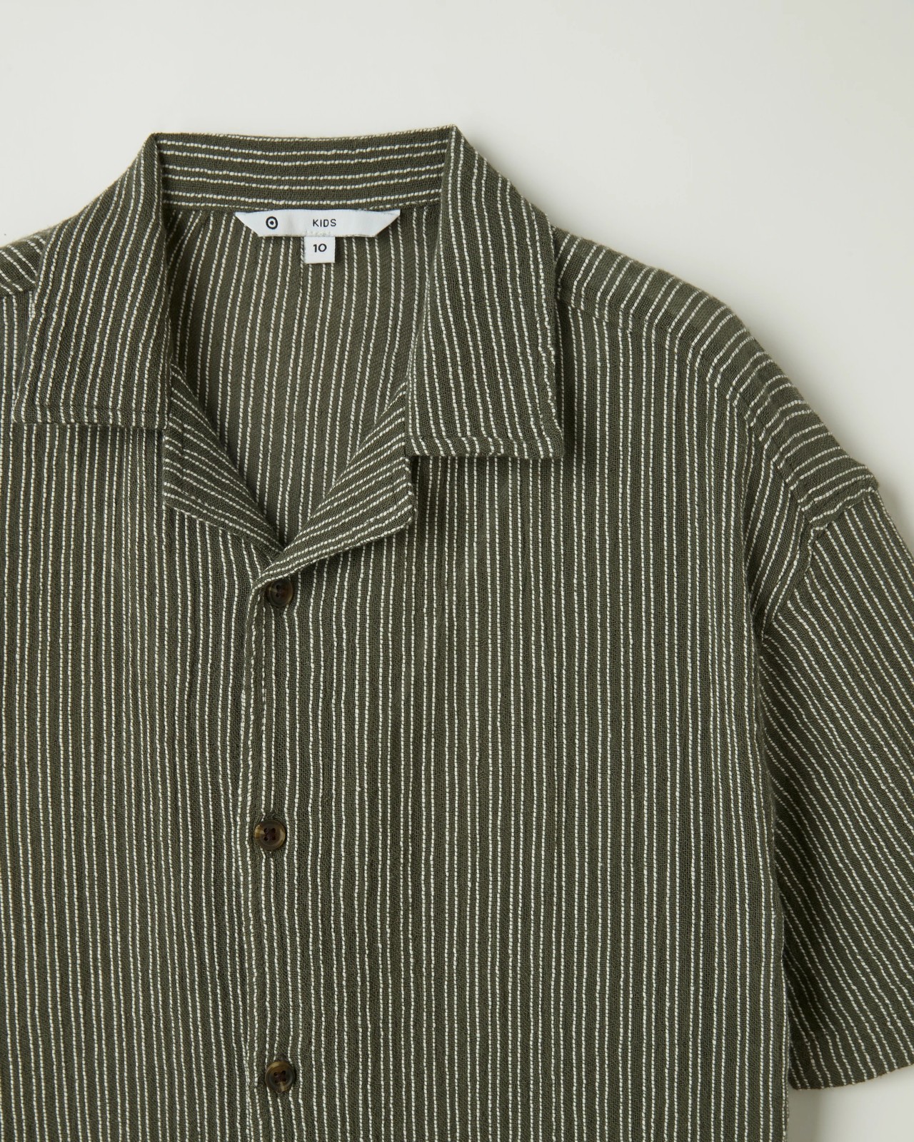 Cotton Short Sleeve Textured Shirt 2 of 2