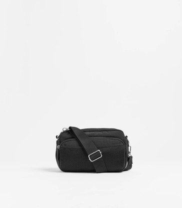 Casual Mesh Pocket Crossbody Bag