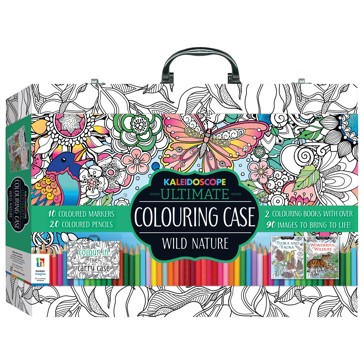 Kaleidoscope Ultimate Colouring Wild Nature Carry Case
