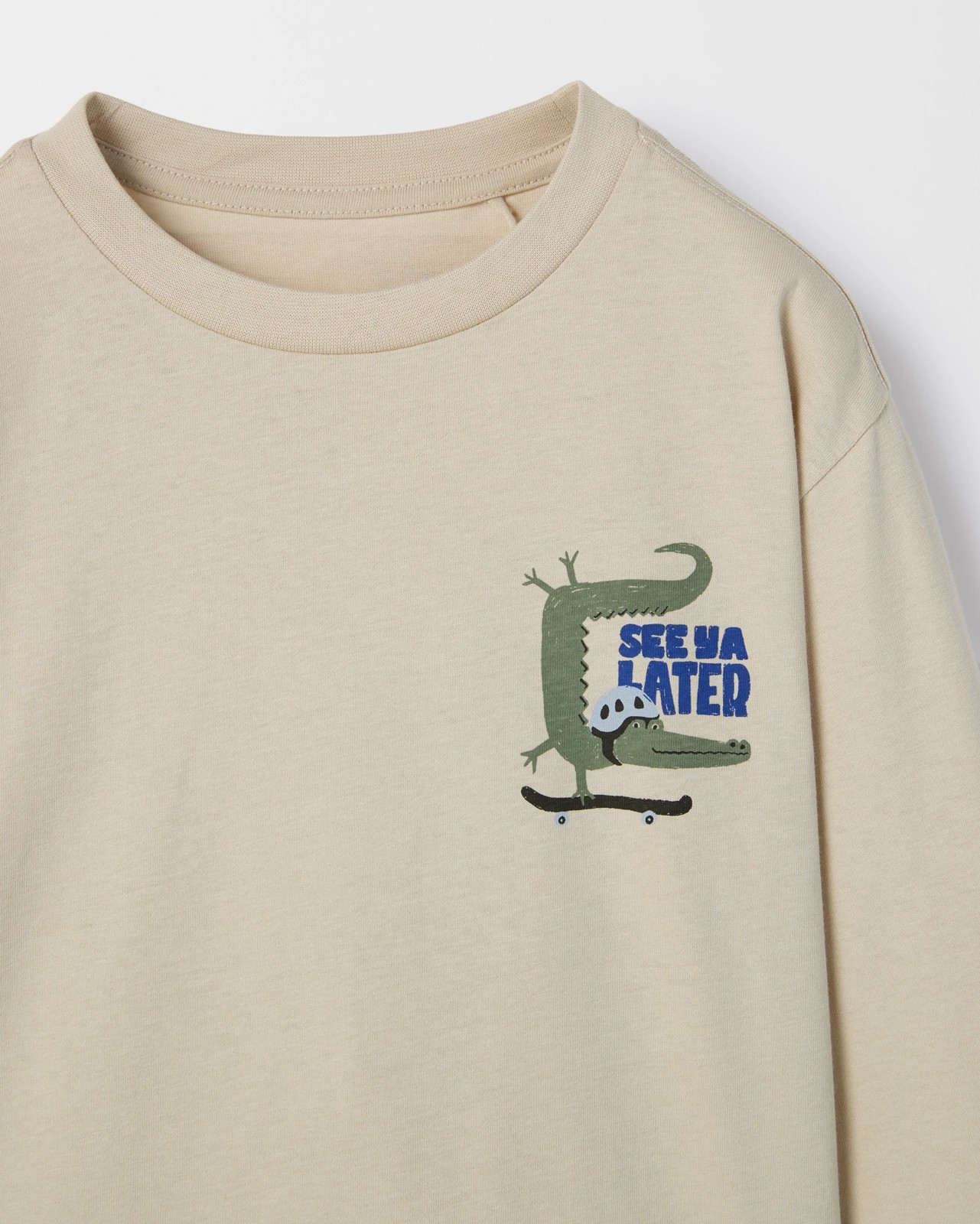 Australian Cotton Long Sleeve T-Shirt 2 of 3
