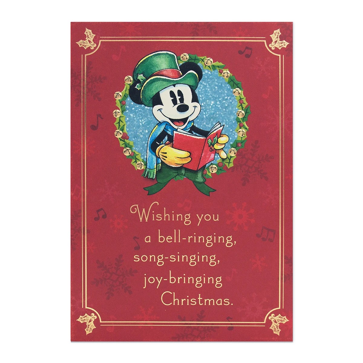 Hallmark Christmas Card - Mickey Mouse 3 of 4