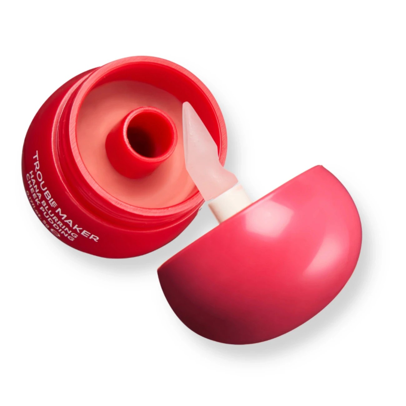 Trouble Maker Little Pudding Blurring Lip + Cheek Mousse - Bunni Baby Pink 2 of 3