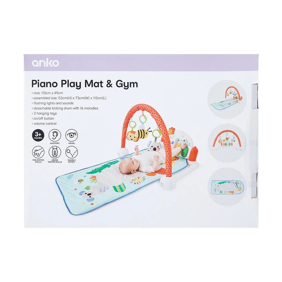 Kick and play shop piano gym kmart