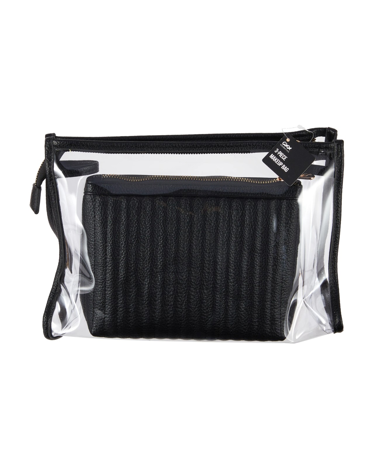 OXX Cosmetics 3 Piece Makeup Bag - Black 6 of 6