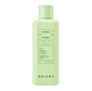Orjena Reverse Synergy Trouble Toner 150ml - Caffeine, Cicasome and Lactobacillus