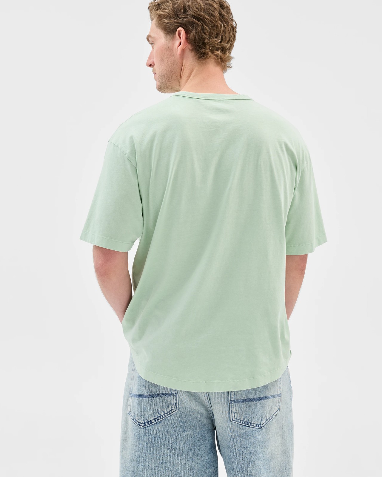 Australian Cotton T-Shirt  - Green 6 of 6